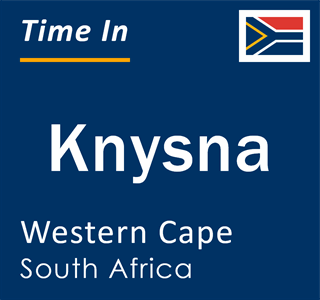 Current local time in Knysna, Western Cape, South Africa