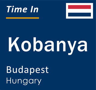 Current local time in Kobanya, Budapest, Hungary