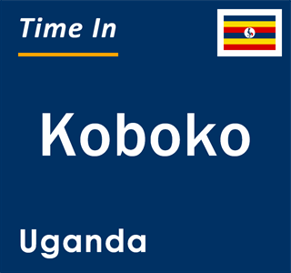 Current local time in Koboko, Uganda