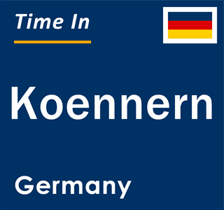 Current local time in Koennern, Germany