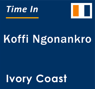 Current local time in Koffi Ngonankro, Ivory Coast