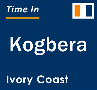 Current local time in Kogbera, Ivory Coast