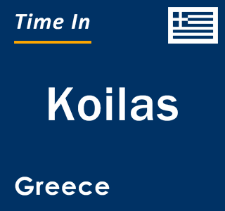 Current local time in Koilas, Greece