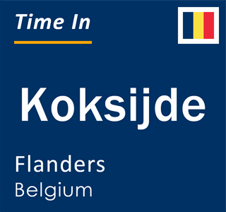 Current local time in Koksijde, Flanders, Belgium
