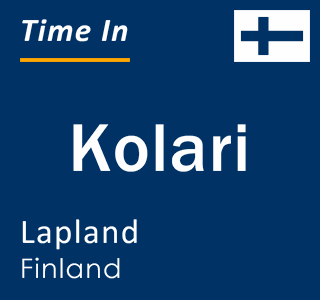 Current local time in Kolari, Lapland, Finland