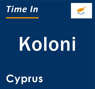 Current local time in Koloni, Cyprus