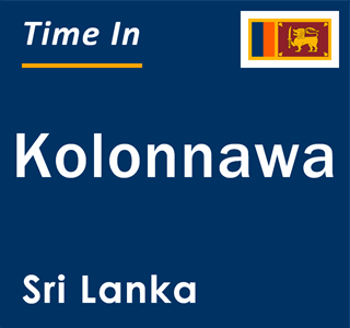Current local time in Kolonnawa, Sri Lanka