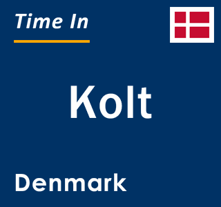 Current local time in Kolt, Denmark