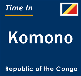 Current local time in Komono, Republic of the Congo