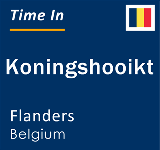 Current local time in Koningshooikt, Flanders, Belgium