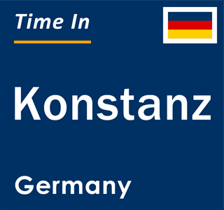 Current local time in Konstanz, Germany