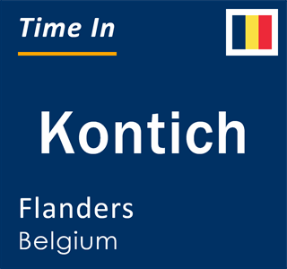 Current local time in Kontich, Flanders, Belgium