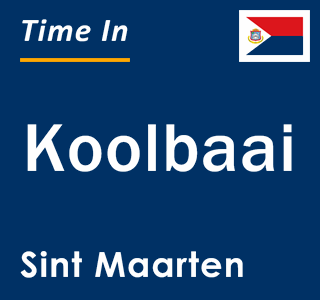 Current local time in Koolbaai, Sint Maarten