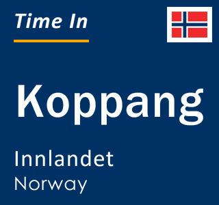 Current local time in Koppang, Innlandet, Norway