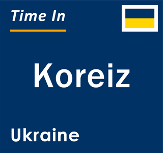 Current local time in Koreiz, Ukraine