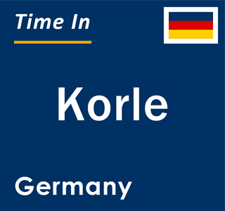 Current local time in Korle, Germany