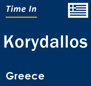 Current local time in Korydallos, Greece