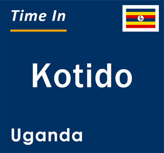 Current local time in Kotido, Uganda