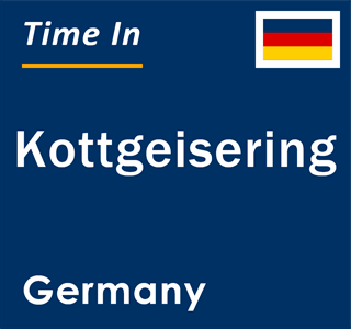 Current local time in Kottgeisering, Germany