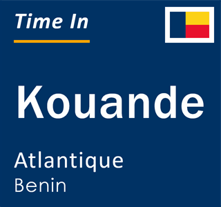 Current local time in Kouande, Atlantique, Benin
