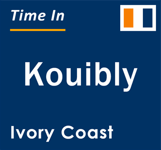 Current local time in Kouibly, Ivory Coast