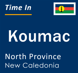 Current local time in Koumac, North Province, New Caledonia