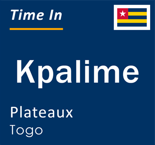 Current time in Kpalime, Plateaux, Togo