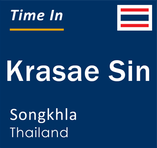 Current time in Krasae Sin, Songkhla, Thailand