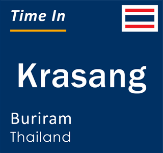 Current local time in Krasang, Buriram, Thailand