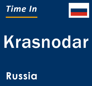 Current local time in Krasnodar, Russia
