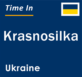 Current local time in Krasnosilka, Ukraine