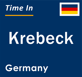 Current local time in Krebeck, Germany