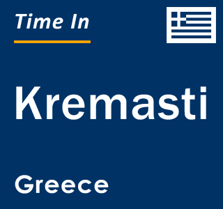 Current local time in Kremasti, Greece