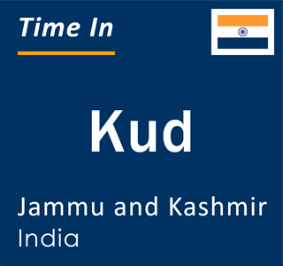 Current local time in Kud, Jammu and Kashmir, India