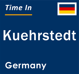 Current local time in Kuehrstedt, Germany