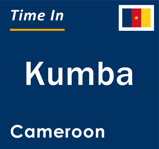 Current local time in Kumba, Cameroon