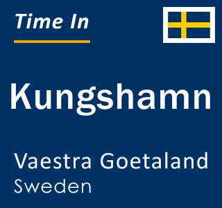 Current local time in Kungshamn, Vaestra Goetaland, Sweden