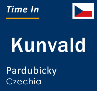 Current local time in Kunvald, Pardubicky, Czechia