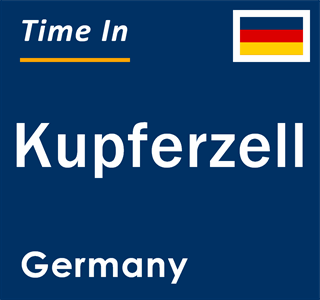 Current local time in Kupferzell, Germany