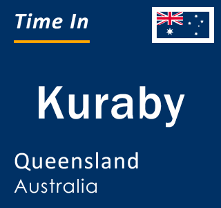 Current local time in Kuraby, Queensland, Australia