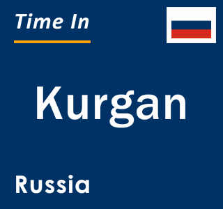 Current local time in Kurgan, Russia