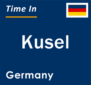 Current local time in Kusel, Germany