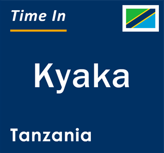 Current local time in Kyaka, Tanzania