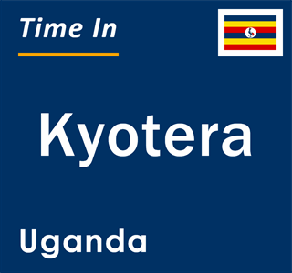 Current local time in Kyotera, Uganda