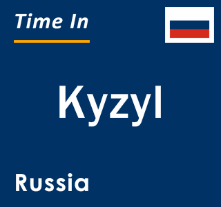 Current local time in Kyzyl, Russia