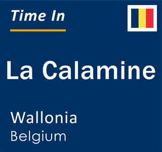 Current local time in La Calamine, Wallonia, Belgium