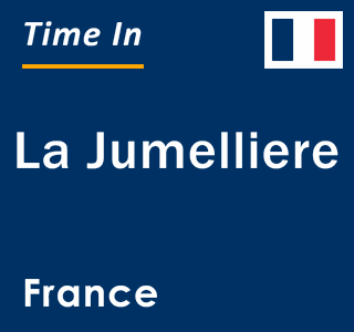 Current local time in La Jumelliere, France