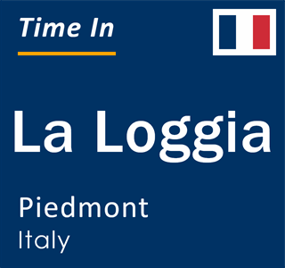Current local time in La Loggia, Piedmont, Italy