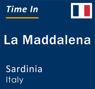 Current local time in La Maddalena, Sardinia, Italy