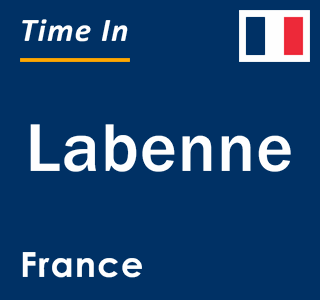 Current local time in Labenne, France